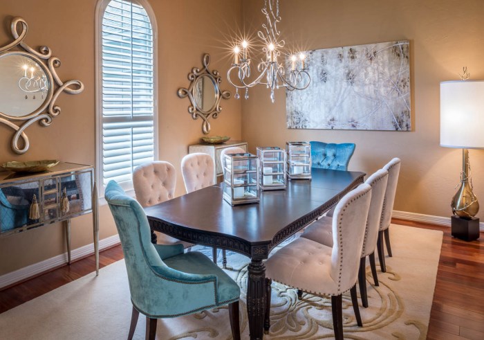 Dining room contemporary blue rooms hgtv designs