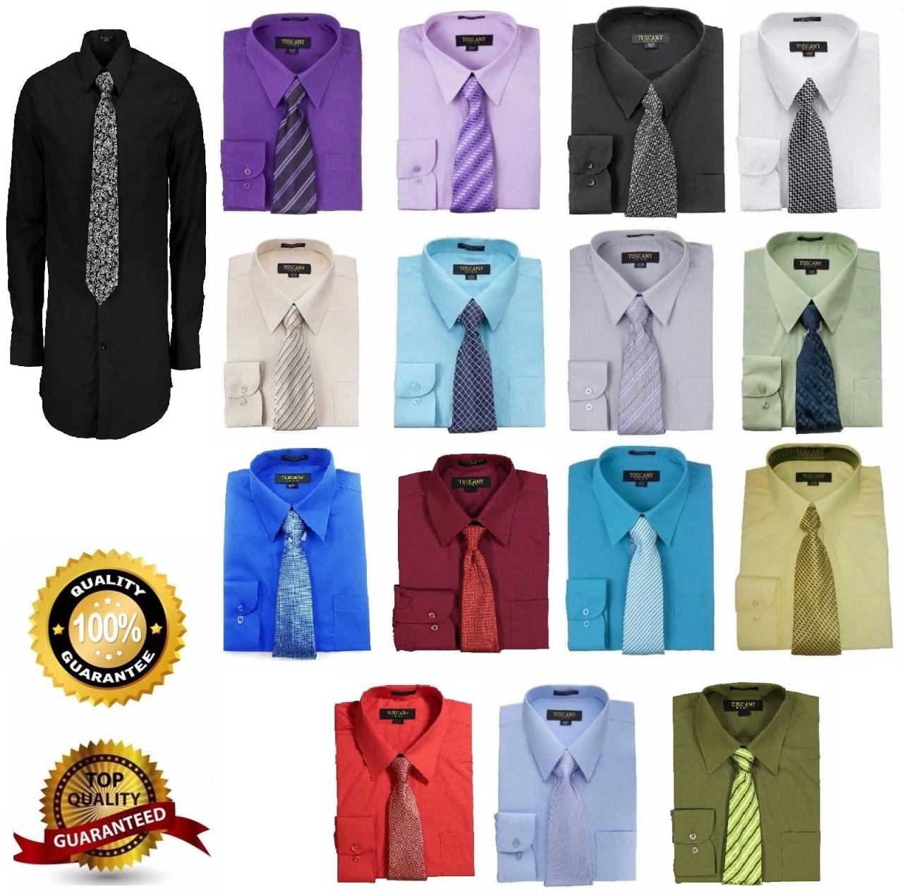 Mens Dress Shirts and Tie Sets A Stylish Combination for Every Occasion