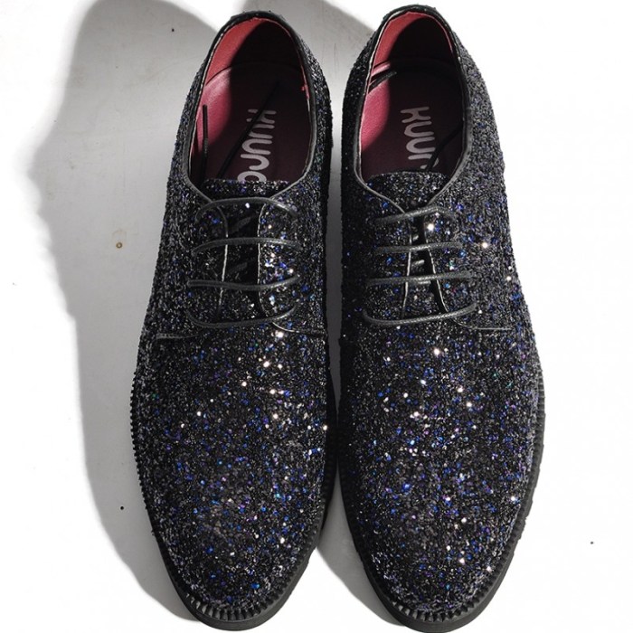 Sparkle mens dress shoes