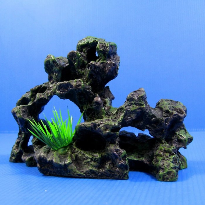 How to make rock decoration for aquarium