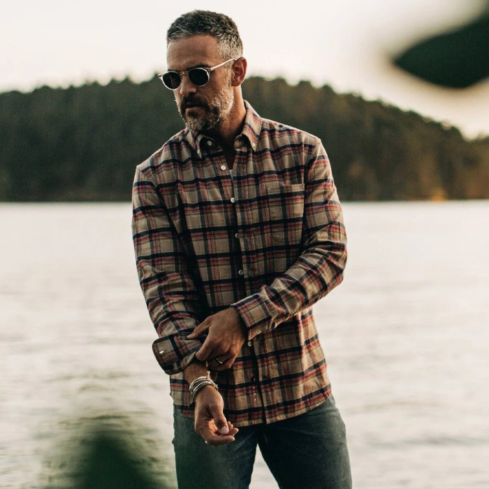 Dress Flannel Shirts Mens Stylish and Versatile Apparel Choice