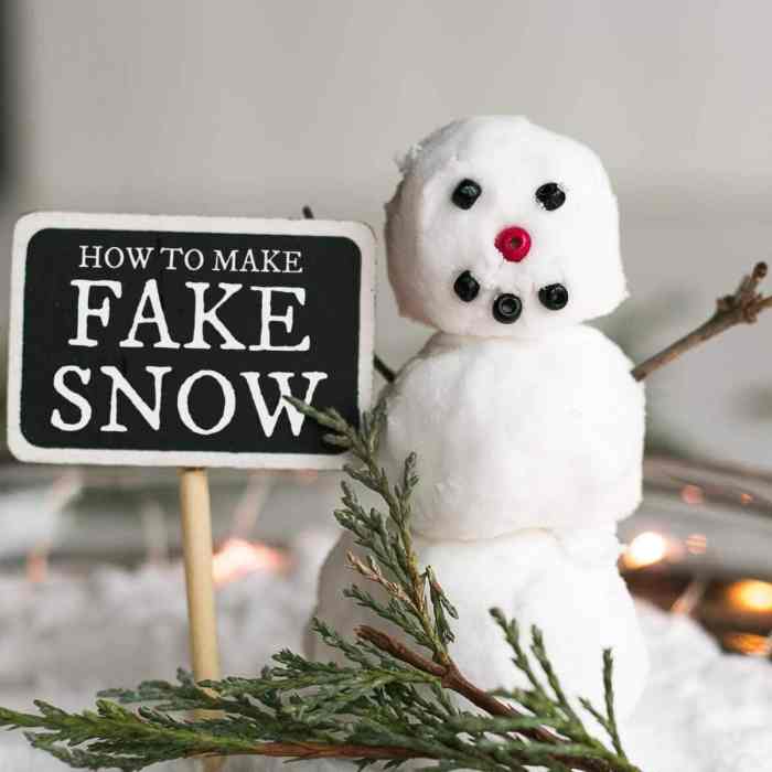 Snow artificial make diy easy eco friendly quick recipes tutorial christmas paper kids globe fake crafts globes salt sea ways