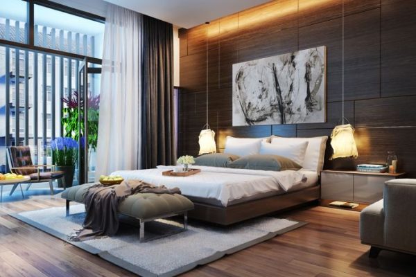 Gambar desain interior kamar tidur