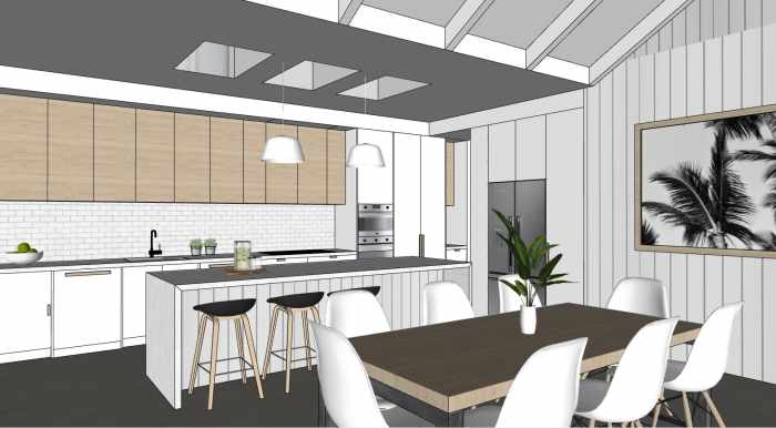 Desain interior dengan sketchup